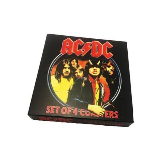 AC/DC Untersetzer Pack (4)