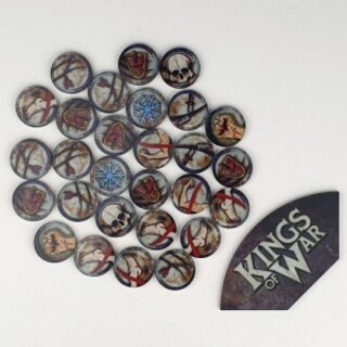 Kings of War: Game token set &amp; Arc Template