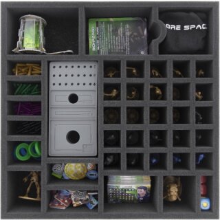 Feldherr Schaumstoff-Set f&uuml;r Core Space: Grundspiel + Purge: Outbreak! - Brettspielbox