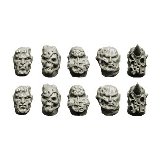 Chaos Space Knights Heads