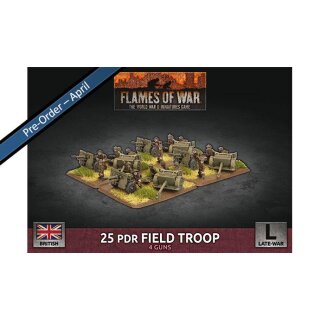 25 pdr Field Troop (4)