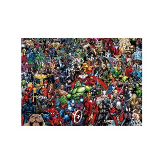 Marvel 80th Anniversary Impossible Puzzle Characters (1000 Teile)