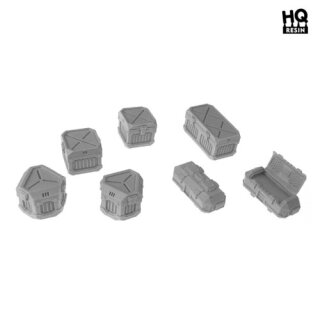 HQ Resin - Metal Cases and Boxes set