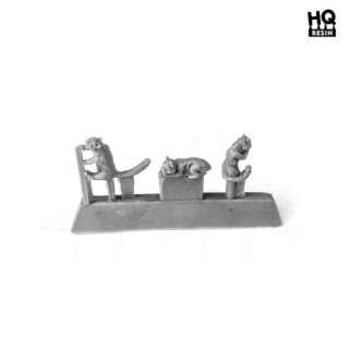 HQ Resin - Mice and Cats Basing Kit