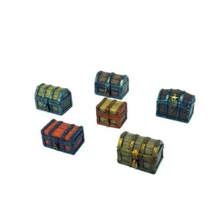 HQ Resin - Wooden Chests Set