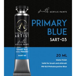 Artist Scale Color: Primary Blue (20ml)