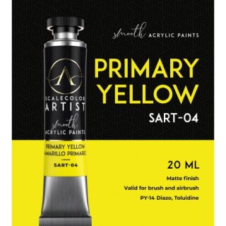 Artist Scale Color: Primary Yellow (20ml)