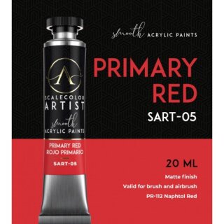 Artist Scale Color: Primary Red (20ml)