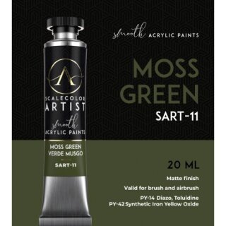 Artist Scale Color: Moss Green (20ml)