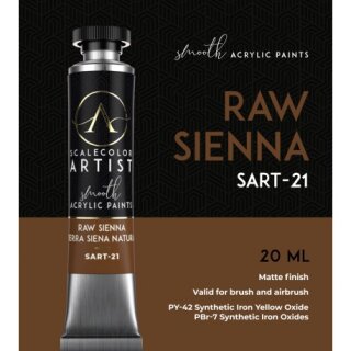 Artist Scale Color: Raw Sienna (20ml)