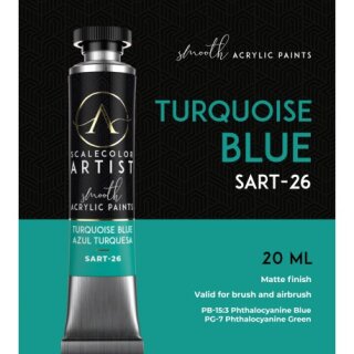 Artist Scale Color: Turquoise Blue (20ml)