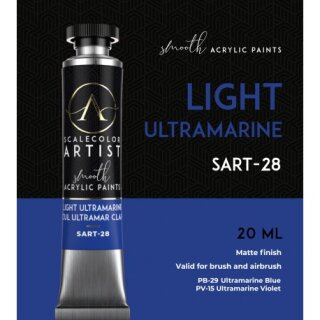 Artist Scale Color: Light Ultramarine (20ml)