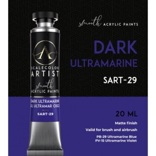 Artist Scale Color: Dark Ultramarine (20ml)