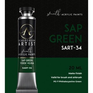 Artist Scale Color: Sap Green (20ml)