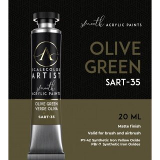 Artist Scale Color: Olive Green (20ml)