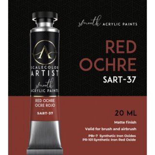 Artist Scale Color: Red Ochre (20ml)