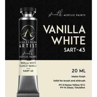 Artist Scale Color: Vanilla White (20ml)