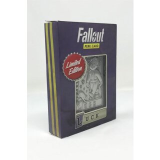 Fallout Replik Perk-Karte Gl&uuml;ck