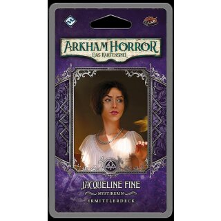 Arkham Horror LCG: Jacqueline Fine Ermittlerdeck (DE)