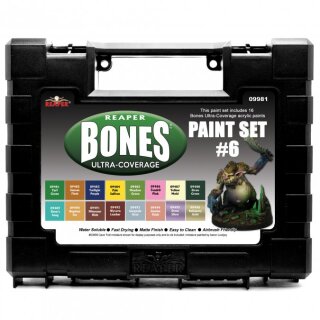 MSP Bones Ultra-Coverage Paints: Set #6 (16x15ml)