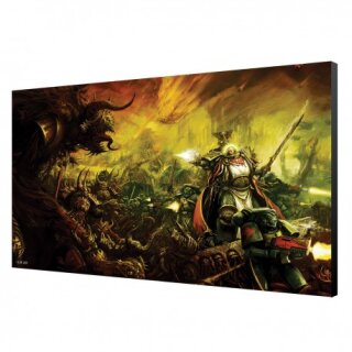 Wood Panel 60x40cm - Dark Angels in Battle - Warhammer 40K