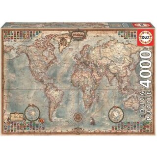 Puzzle: Historic World Map (4000 Teile)