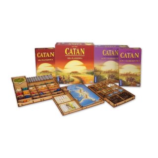 Insert: Catan + Traders &amp; Barbarians + 5-6 Players Expansions