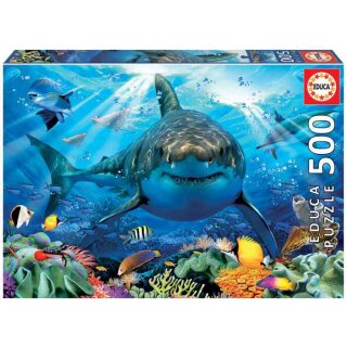 Puzzle: Great white shark (500 Teile)