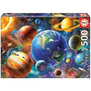 Puzzle: Solar system (500 Teile)