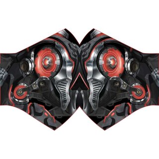 Wild Bangarang Face Mask - Red Mecha Size L