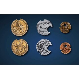 Legendary Metal Coins - Drow Coin Set (24)