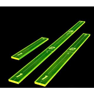 Xwing compatible Fire templates yellow (3)
