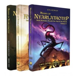 Call of Cthulhu RPG - Masks of Nyarlathotep - Slipcase Set (EN)
