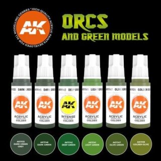Orcs and Green Models Set
