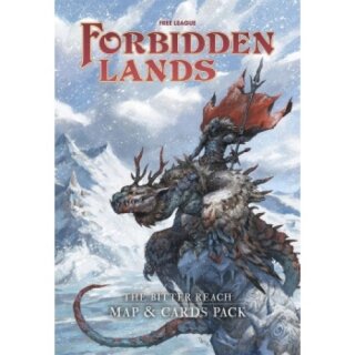 Forbidden Lands - The Bitter Reach Maps and Card Pack (EN)