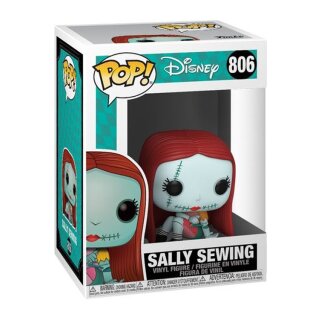 Nightmare before Christmas POP! Disney Vinyl Figur Sally Sewing 9 cm