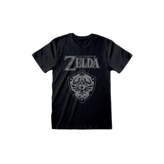 Legend Of Zelda T-Shirt Distressed Shield