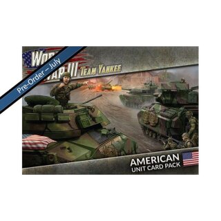 World War III: Team Yankee American Unit Cards (69) (EN)