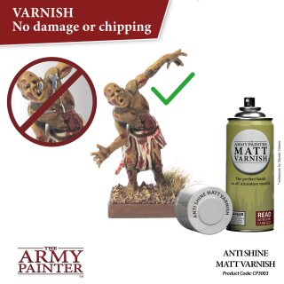 Army Painter - Mattlack - Anti Shine Matt Varnish Spray (400 ml)