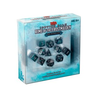 Icewind Dale Rime of the Frostmaiden Dice Set D&D RPG Icons of the Realms 