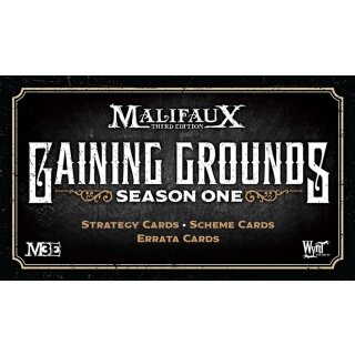 Malifaux 3rd Edition - Gaining Grounds Season 1 Pack (EN)