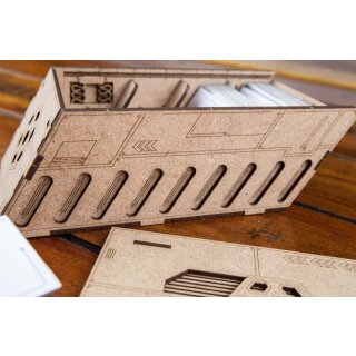 Deck Holder - 250 carte - Crate + 3 dividers