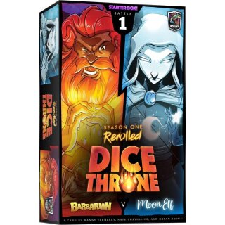 Dice Throne S1R Box 1 Barbarian v Moon Elf (EN)
