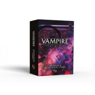 Vampire: The Masquerade, Discipline and Blood Magic Card Deck (EN)