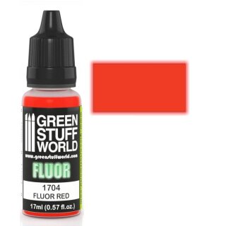 Fluor Farbe Rot (17 ml)