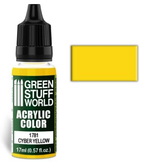 Acrylfarbe Cyber Yellow (17 ml)