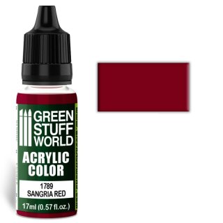 Acrylfarbe Sangria Red (17 ml)