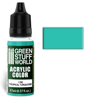 Acrylfarbe Tropical Turquoise (17 ml)
