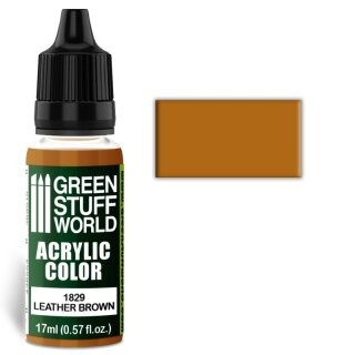Acrylfarbe Leather Brown (17 ml)