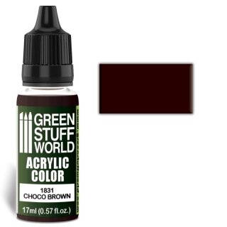 Acrylfarbe Choco Brown (17 ml)